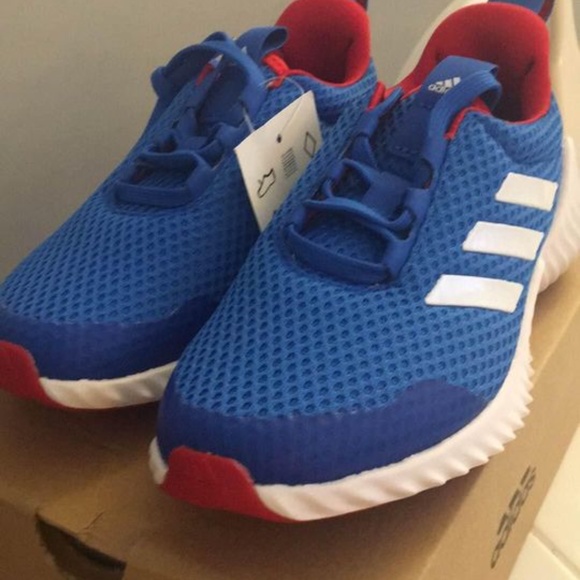 BRAND NEW youth boy girl adidas fortarun shoes size 12 K - Picture 6 of 8